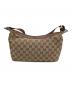 GUCCI (グッチ) ショルダーバッグ ベージュ×ブラウン：14000円