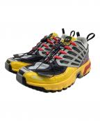 SALOMONサロモン）の古着「スニーカー」｜グレー×イエロー