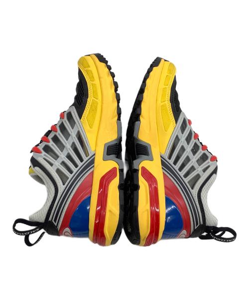 SALOMON（サロモン）SALOMON (サロモン) スニーカー グレー×イエロー サイズ:25.5の古着・服飾アイテム