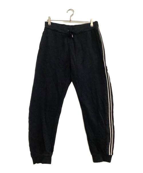 HERMES（エルメス）HERMES (エルメス) サイドラインスウェットパンツ ブラック サイズ:Lの古着・服飾アイテム