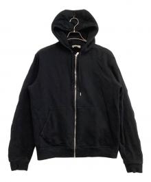 HERMES（エルメス）の古着「ジップパーカー」｜ブラック