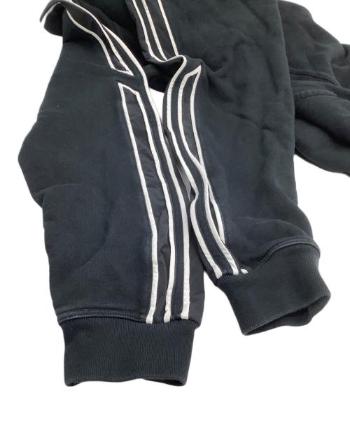 HERMES（エルメス）HERMES (エルメス) ジップパーカー ブラック サイズ:Lの古着・服飾アイテム