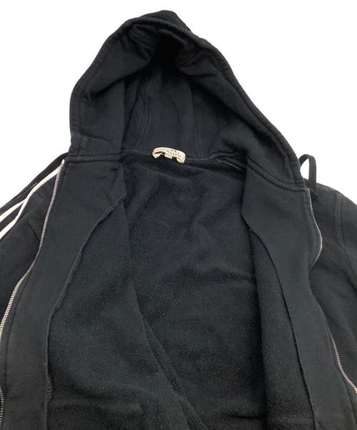 HERMES（エルメス）HERMES (エルメス) ジップパーカー ブラック サイズ:Lの古着・服飾アイテム