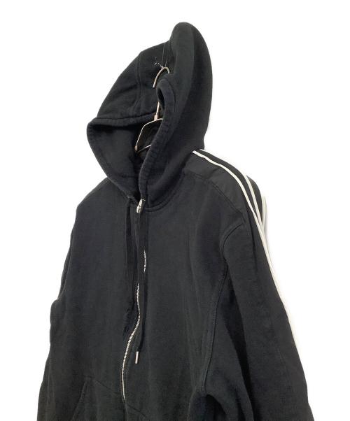 HERMES（エルメス）HERMES (エルメス) ジップパーカー ブラック サイズ:Lの古着・服飾アイテム