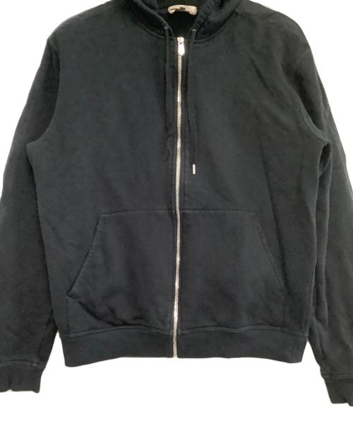HERMES（エルメス）HERMES (エルメス) ジップパーカー ブラック サイズ:Lの古着・服飾アイテム