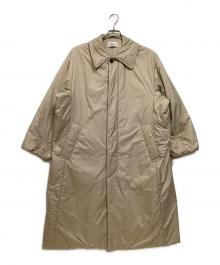 LE GLAZIK（ル グラジック）の古着「中綿コート インサレーション オーバーコート」｜ベージュ