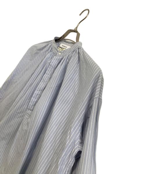 Veritecoeur（ヴェリテクール）Veritecoeur (ヴェリテクール) ストライプシャツ スカイブルー サイズ:freeの古着・服飾アイテム