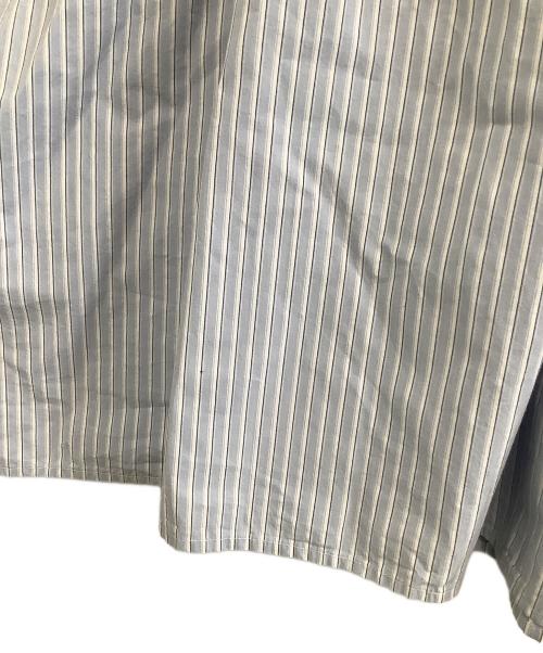 Veritecoeur（ヴェリテクール）Veritecoeur (ヴェリテクール) ストライプシャツ スカイブルー サイズ:freeの古着・服飾アイテム