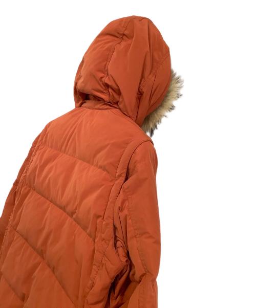 BURBERRY BLACK LABEL（バーバリーブラックレーベル）BURBERRY BLACK LABEL (バーバリーブラックレーベル) ダウンジャケット オレンジ サイズ:Mの古着・服飾アイテム