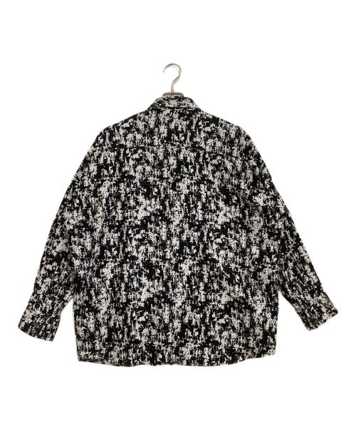 SHAREEF（シャリーフ）SHAREEF (シャリーフ) 柄シャツ ブラック サイズ:2の古着・服飾アイテム