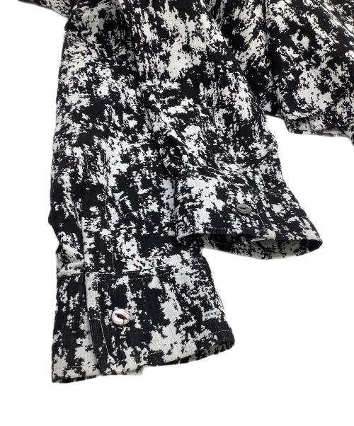 SHAREEF（シャリーフ）SHAREEF (シャリーフ) 柄シャツ ブラック サイズ:2の古着・服飾アイテム