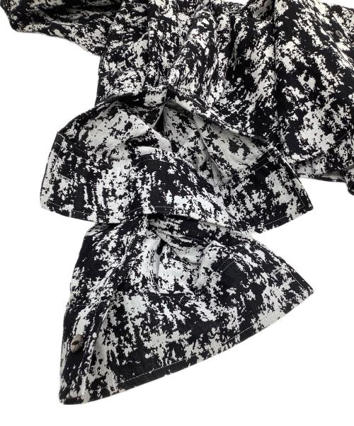 SHAREEF（シャリーフ）SHAREEF (シャリーフ) 柄シャツ ブラック サイズ:2の古着・服飾アイテム