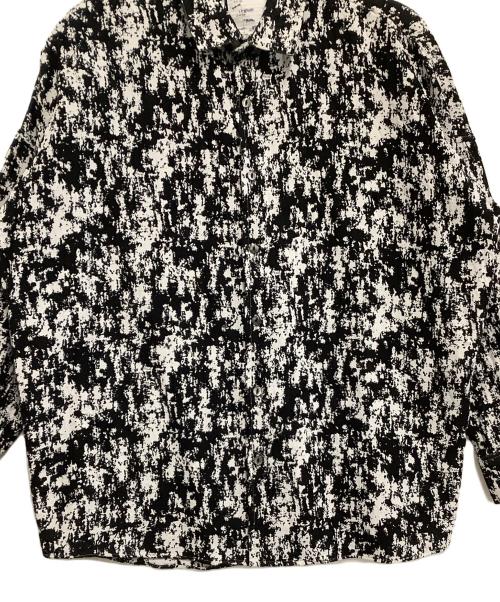 SHAREEF（シャリーフ）SHAREEF (シャリーフ) 柄シャツ ブラック サイズ:2の古着・服飾アイテム