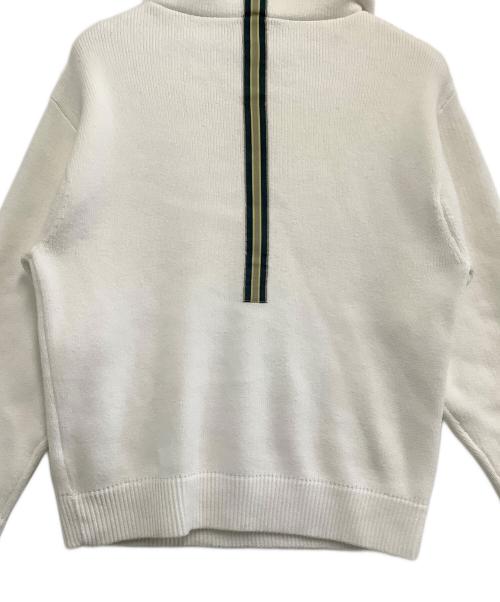 CABAN（キャバン）CABAN (キャバン) ニットパーカー ホワイト サイズ:Mの古着・服飾アイテム