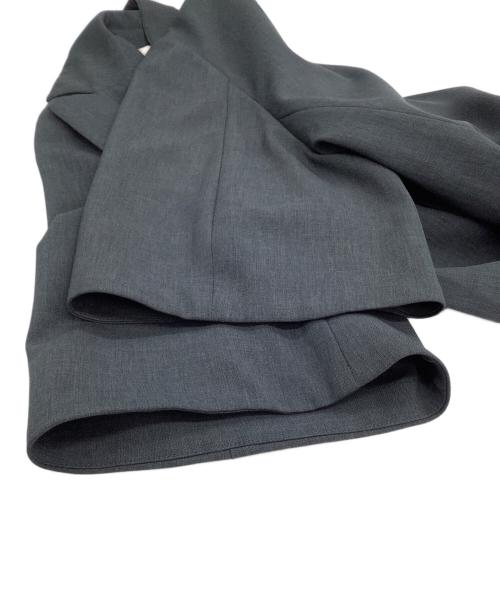 crewre（クルー）crewre (クルー) 半袖ジャケット グレー サイズ:2の古着・服飾アイテム