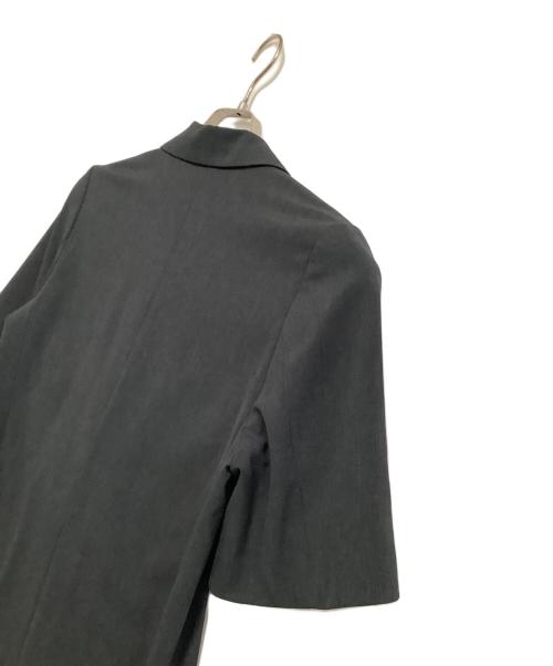 crewre（クルー）crewre (クルー) 半袖ジャケット グレー サイズ:2の古着・服飾アイテム