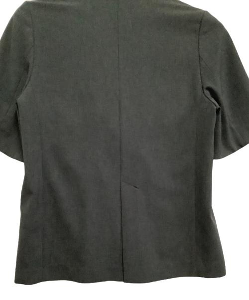 crewre（クルー）crewre (クルー) 半袖ジャケット グレー サイズ:2の古着・服飾アイテム