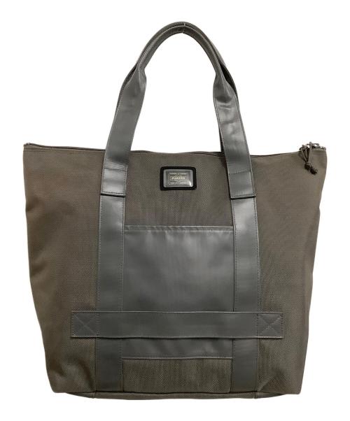 PORTER（ポーター）PORTER (ポーター) B印YOSHIDA (ビージルシヨシダ) トートバッグ グレーの古着・服飾アイテム