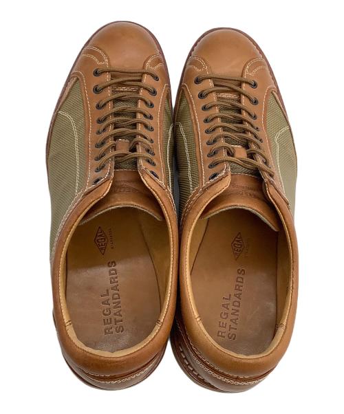 REGAL（リーガル）REGAL (リーガル) ローカットスニーカー ブラウン サイズ:26.5の古着・服飾アイテム