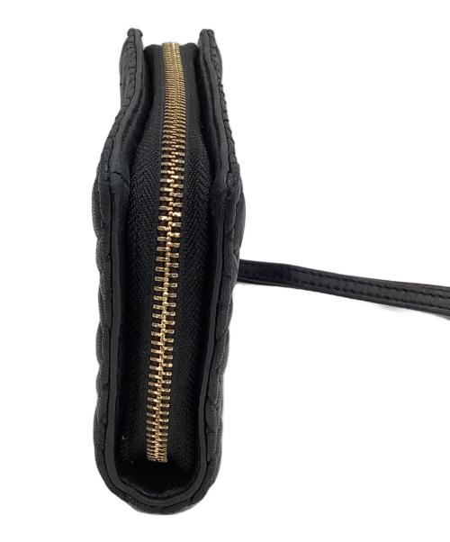 TORY BURCH（トリーバーチ）TORY BURCH (トリーバーチ) ラウンドファスナー財布 ブラックの古着・服飾アイテム