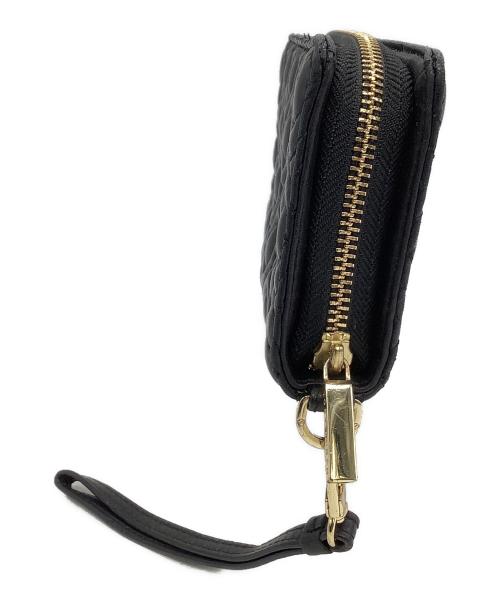 TORY BURCH（トリーバーチ）TORY BURCH (トリーバーチ) ラウンドファスナー財布 ブラックの古着・服飾アイテム