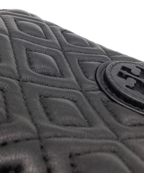 TORY BURCH（トリーバーチ）TORY BURCH (トリーバーチ) ラウンドファスナー財布 ブラックの古着・服飾アイテム