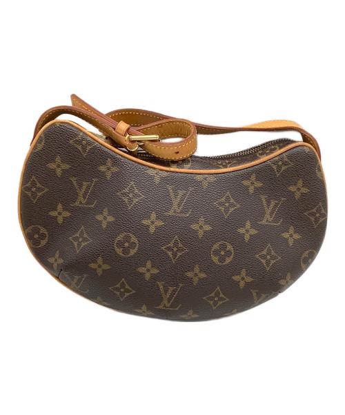 LOUIS VUITTON（ルイ ヴィトン）LOUIS VUITTON (ルイ ヴィトン) ショルダーバッグ　モノグラム　ポシェットクロワッサン ブラウンの古着・服飾アイテム