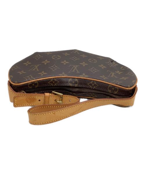 LOUIS VUITTON（ルイ ヴィトン）LOUIS VUITTON (ルイ ヴィトン) ショルダーバッグ　モノグラム　ポシェットクロワッサン ブラウンの古着・服飾アイテム
