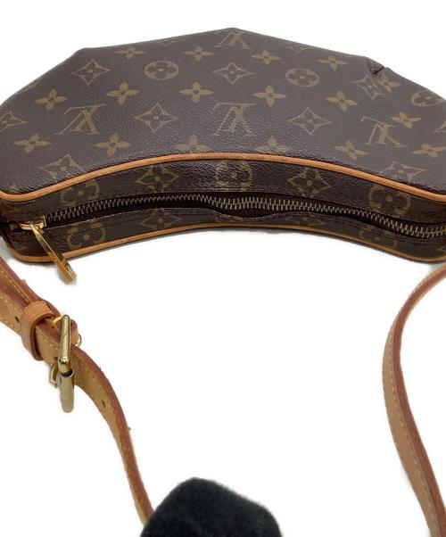 LOUIS VUITTON（ルイ ヴィトン）LOUIS VUITTON (ルイ ヴィトン) ショルダーバッグ　モノグラム　ポシェットクロワッサン ブラウンの古着・服飾アイテム