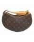 LOUIS VUITTON (ルイ ヴィトン) ショルダーバッグ　モノグラム　ポシェットクロワッサン ブラウン：135000円