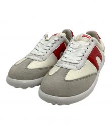 CAMPER（カンペール）の古着「スニーカー PELOTAS」｜アイボリー×レッド