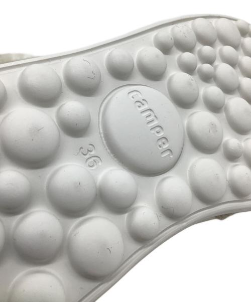 CAMPER（カンペール）CAMPER (カンペール) スニーカー PELOTAS アイボリー×レッド サイズ:36の古着・服飾アイテム