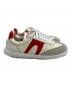 中古・古着 CAMPER (カンペール) スニーカー PELOTAS アイボリー×レッド サイズ:36：4000円
