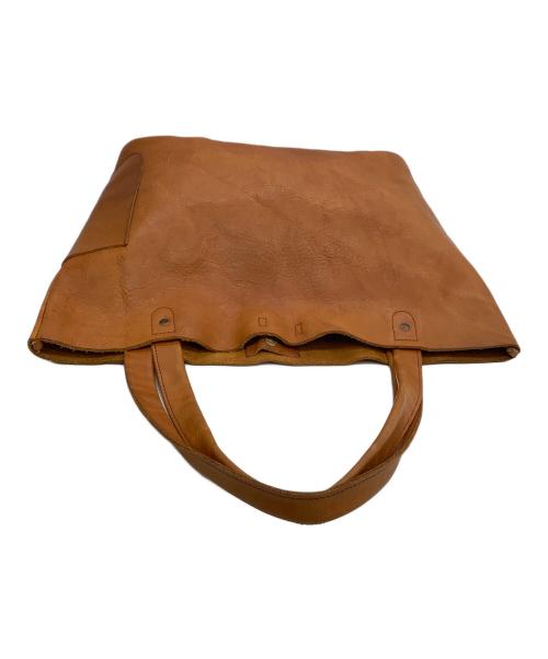 SLOW（スロウ）SLOW (スロウ) BEAMS (ビームス) トートバッグ キャメルの古着・服飾アイテム