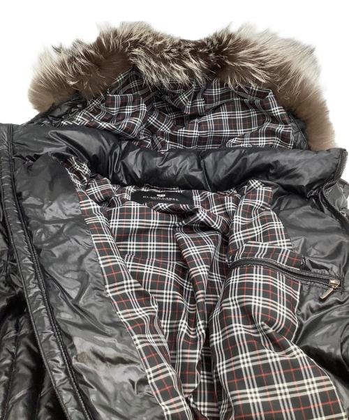 BLACK LABEL CRESTBRIDGE（ブラックレーベル クレストブリッジ）BLACK LABEL CRESTBRIDGE (ブラックレーベル クレストブリッジ) ダウンジャケット 秋冬物 ブラック サイズ:Lの古着・服飾アイテム