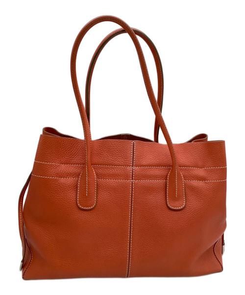TOD'S（トッズ）TOD'S (トッズ) トートバッグ オレンジの古着・服飾アイテム