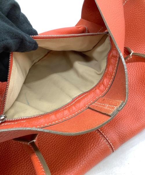 TOD'S（トッズ）TOD'S (トッズ) トートバッグ オレンジの古着・服飾アイテム