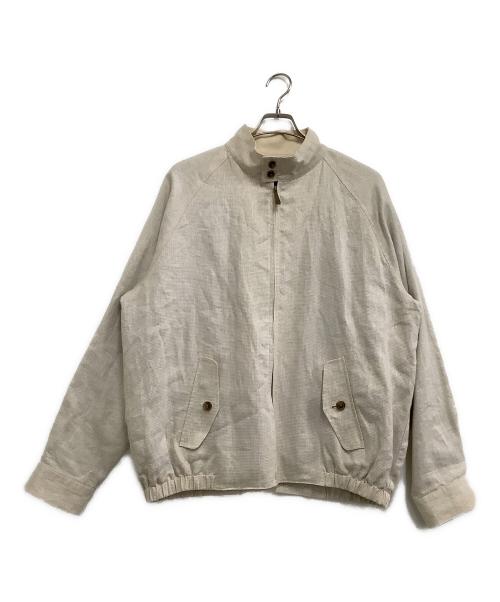 346 BROOKS BROTHERS（346 ブルックスブラザーズ）346 BROOKS BROTHERS (346 ブルックスブラザーズ) ブルゾン スウィングトップ ベージュ サイズ:Lの古着・服飾アイテム