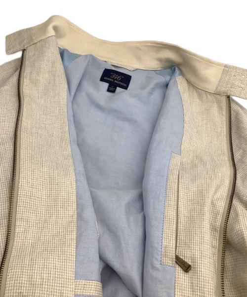 346 BROOKS BROTHERS（346 ブルックスブラザーズ）346 BROOKS BROTHERS (346 ブルックスブラザーズ) ブルゾン スウィングトップ ベージュ サイズ:Lの古着・服飾アイテム