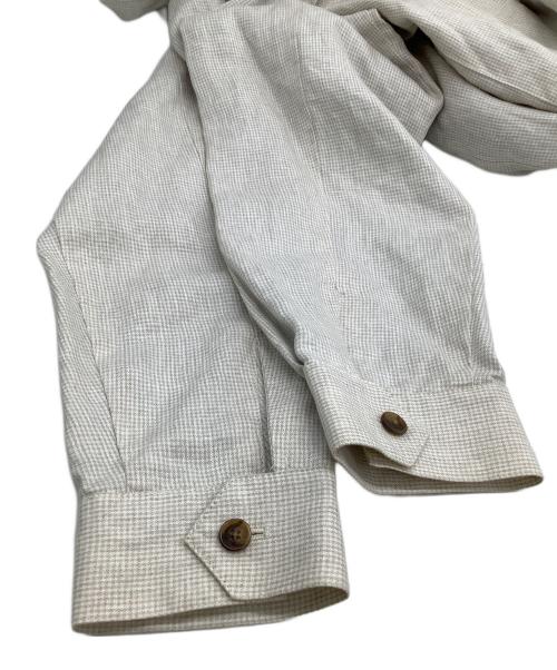 346 BROOKS BROTHERS（346 ブルックスブラザーズ）346 BROOKS BROTHERS (346 ブルックスブラザーズ) ブルゾン スウィングトップ ベージュ サイズ:Lの古着・服飾アイテム