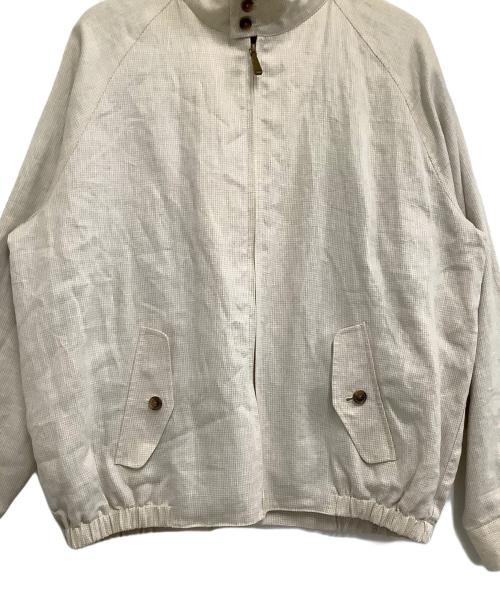 346 BROOKS BROTHERS（346 ブルックスブラザーズ）346 BROOKS BROTHERS (346 ブルックスブラザーズ) ブルゾン スウィングトップ ベージュ サイズ:Lの古着・服飾アイテム