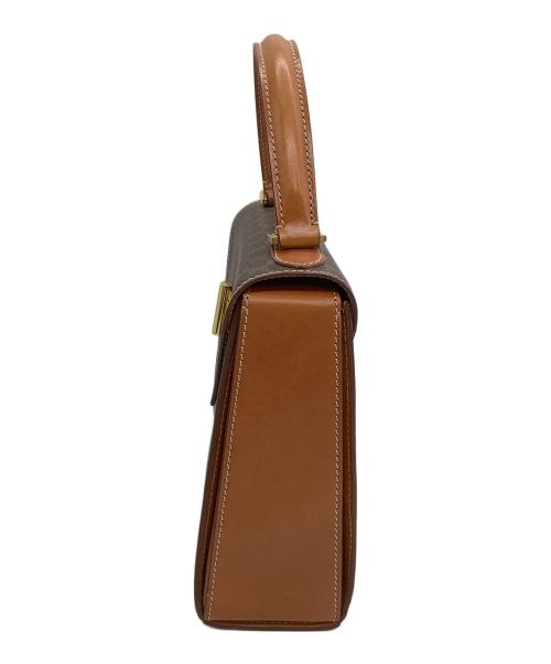CELINE（セリーヌ）CELINE (セリーヌ) ハンドバッグ マカダム ブラウンの古着・服飾アイテム