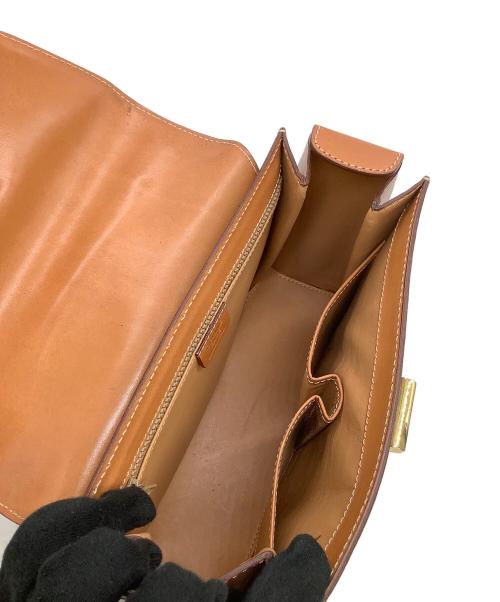CELINE（セリーヌ）CELINE (セリーヌ) ハンドバッグ マカダム ブラウンの古着・服飾アイテム