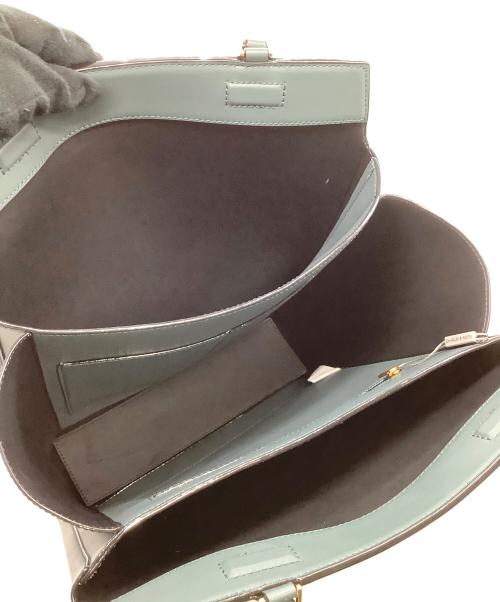 CHARLES & KEITH（チャールズアンドキース）CHARLES & KEITH (チャールズ＆キース) トートバッグ グリーンの古着・服飾アイテム