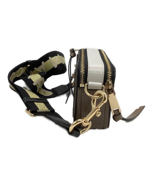 Marc by Marc Jacobs（マークバイマークジェイコブス）Marc by Marc Jacobs (マークバイマークジェイコブス) ショルダーバッグ ブラウン×アイボリーの古着・服飾アイテム