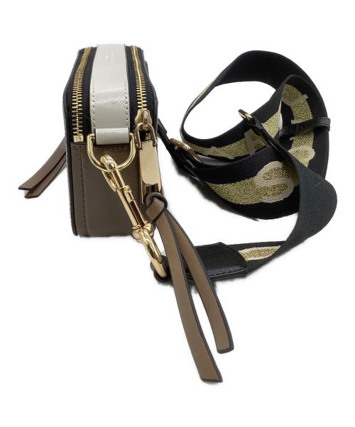 Marc by Marc Jacobs（マークバイマークジェイコブス）Marc by Marc Jacobs (マークバイマークジェイコブス) ショルダーバッグ ブラウン×アイボリーの古着・服飾アイテム