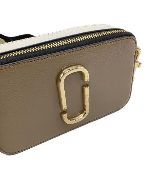 Marc by Marc Jacobs（マークバイマークジェイコブス）Marc by Marc Jacobs (マークバイマークジェイコブス) ショルダーバッグ ブラウン×アイボリーの古着・服飾アイテム