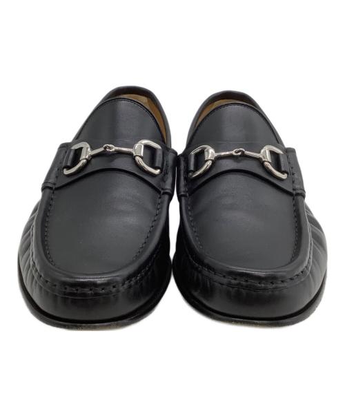 GUCCI（グッチ）GUCCI (グッチ) ホースビットローファー ブラック サイズ:6の古着・服飾アイテム