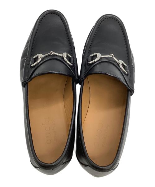 GUCCI（グッチ）GUCCI (グッチ) ホースビットローファー ブラック サイズ:6の古着・服飾アイテム