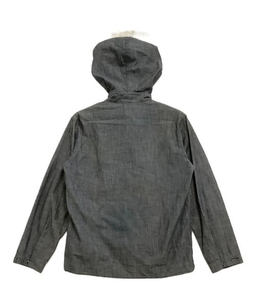 POST O'ALLS（ポストオーバーオールズ）POST O'ALLS (ポストオーバーオールズ) シャンブレージャケット グレー サイズ:XSの古着・服飾アイテム